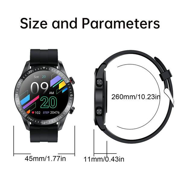 Imagem de Chamada sem fio de alta definição Smart Watch GT2 IP68 Waterproo