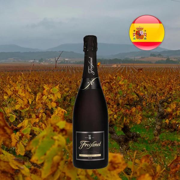 Champanhe freixenet espumante cave brut cordon negro 750ml Imagem de Champanhe freixenet espumante cave brut cordon negro 750ml