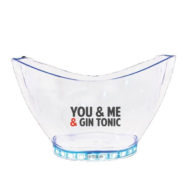 Imagem de Champanheira Com Led Personalizada You&Me And Gin Tonic