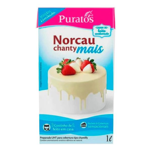 Imagem de Chantilly Norcau Mais Sabor Leite Condensado 1lt