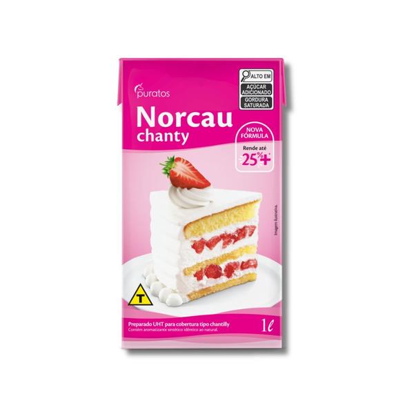 Imagem de Chantily norcau chanty 1 litro (puratus)