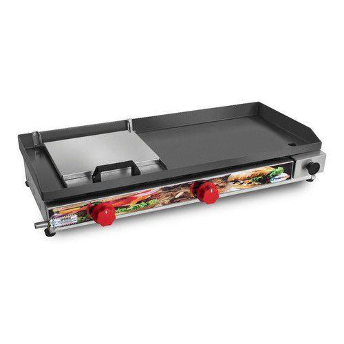 Imagem de Chapa Chapeira De Lanches Porções Hamburguer Hot Dog 70x30 Borda Alta Luxo Inox