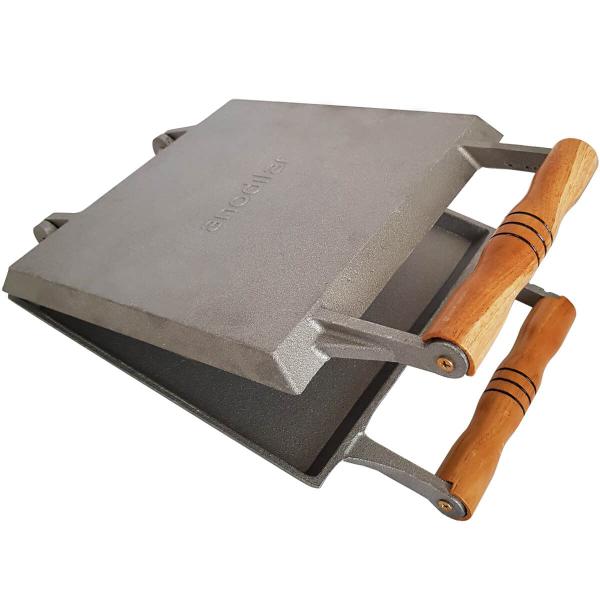 Chapa De Lanche Prensa Chapa De Aluminio Bauru ou Torrada - Anodilar Imagem de Chapa De Lanche Prensa Chapa De Aluminio Bauru ou Torrada