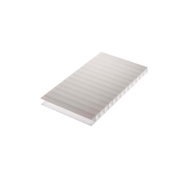 Imagem de Chapa de Policarbonato Alveolar Branco 4mm - 2,10m x 2,00m - Importado