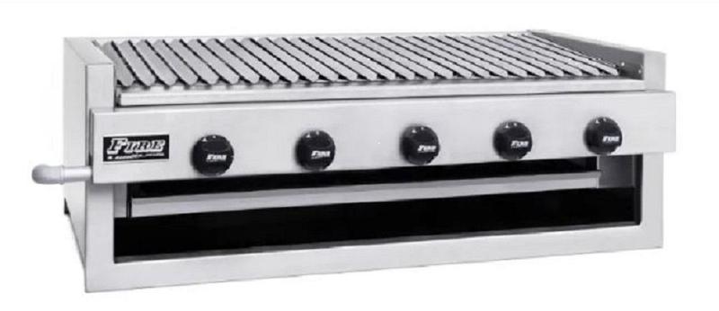 Imagem de Chapa Grelha Char Broiler Fire Gg110 a Gás de 110x60cm