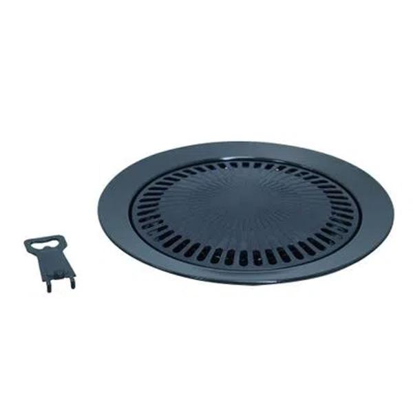 Imagem de  Chapa Grill Para Fogareiro Fogão Camping Pesca Griller Ntk