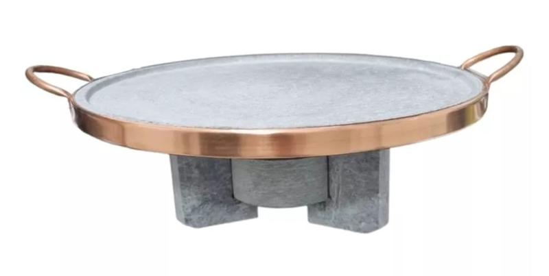 Chapa Pedra Sabão 30cm Para Carne E Pizza + Fogareiro Pedra Envio Rápido - Arte e Pedra Imagem de Chapa Pedra Sabão 30cm Para Carne E Pizza + Fogareiro Pedra Envio Rápido