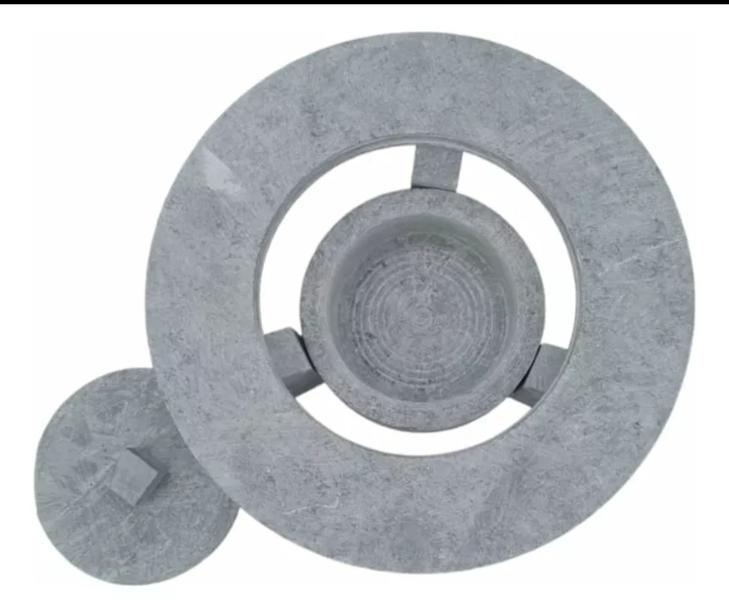 Chapa Pedra Sabão 30cm Para Carne E Pizza + Fogareiro Pedra Envio Rápido - Arte e Pedra Imagem de Chapa Pedra Sabão 30cm Para Carne E Pizza + Fogareiro Pedra Envio Rápido