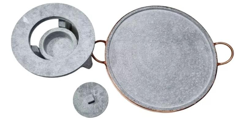 Chapa Pedra Sabão 30cm Para Carne E Pizza + Fogareiro Pedra Envio Rápido - Arte e Pedra Imagem de Chapa Pedra Sabão 30cm Para Carne E Pizza + Fogareiro Pedra Envio Rápido