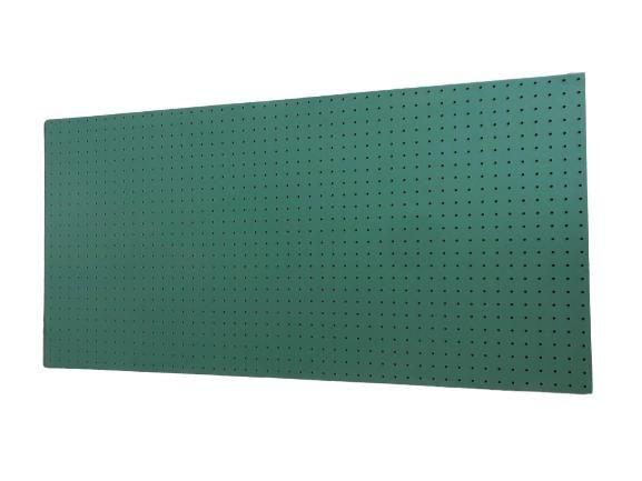 Imagem de Chapa Perfurada Reta Eucatex Pegboard UV - 1220 x 610 x 3 mm - Verde 