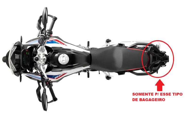 Imagem de Chapa Suporte de Bauleto Bau BMW F 750 850 GS