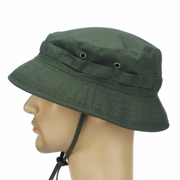 Imagem de Chapéu Boonie Camuflado Embalável - Ideal para Caminhadas, Pesca, Caça e Praia