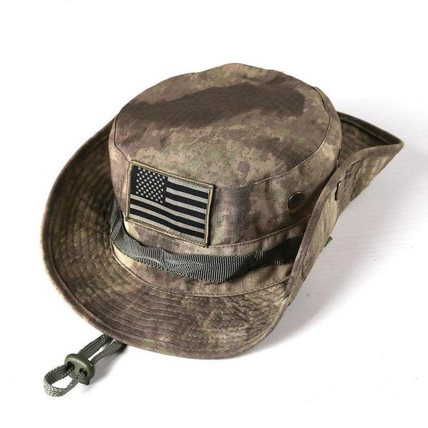 Imagem de Chapéu Boonie, capacete tático militar para Wargame Sport