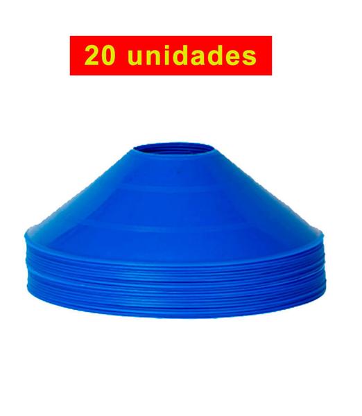 Imagem de Chapéu Chinês Half Cone Kit 20 Unidades para Treinamento