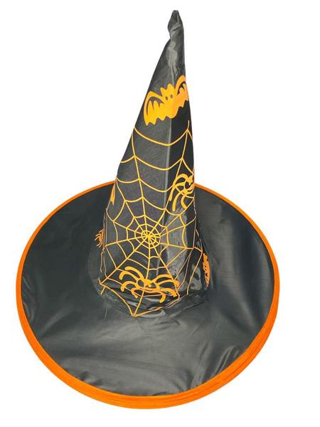 Imagem de Chapéu De Bruxa Tradicional Teia De Aranha Halloween