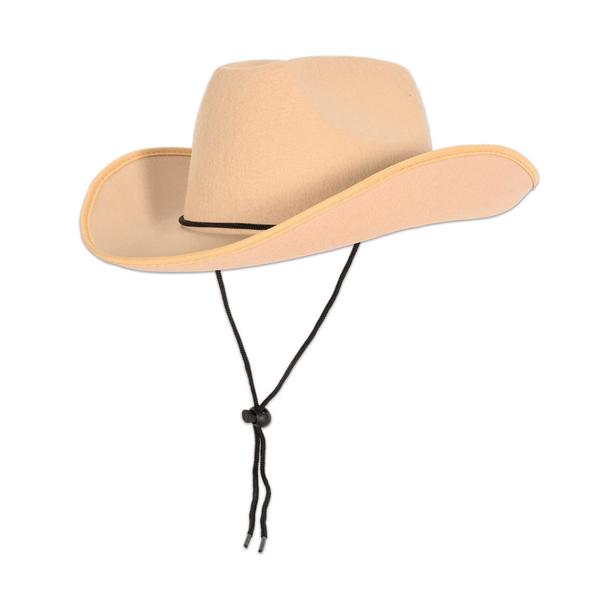 Imagem de Chapéu de cowboy Beistle Novelty Felt para festa temática ocidental