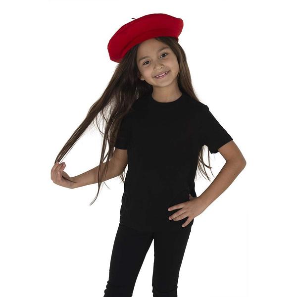 Imagem de Chapéu de festa Dress Up America Fashionable French Beret Black