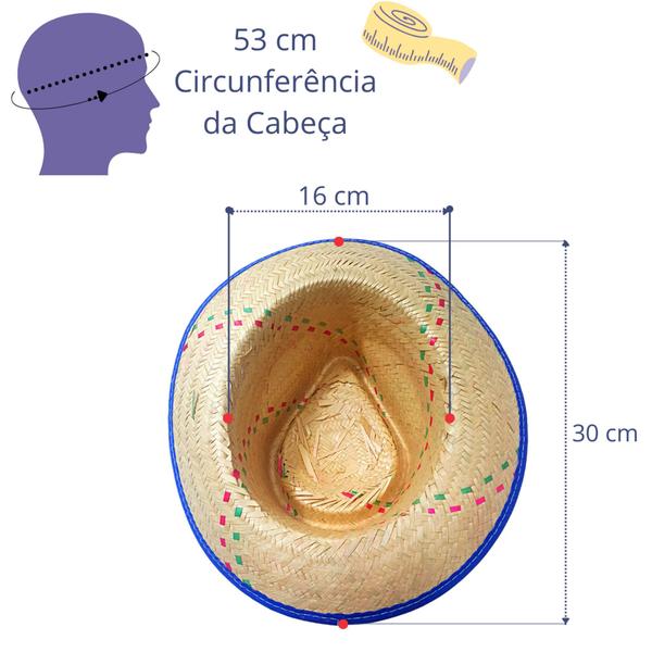 Imagem de Chapéu De Festa Junina Masculino Infantil Dançar Quadrilha