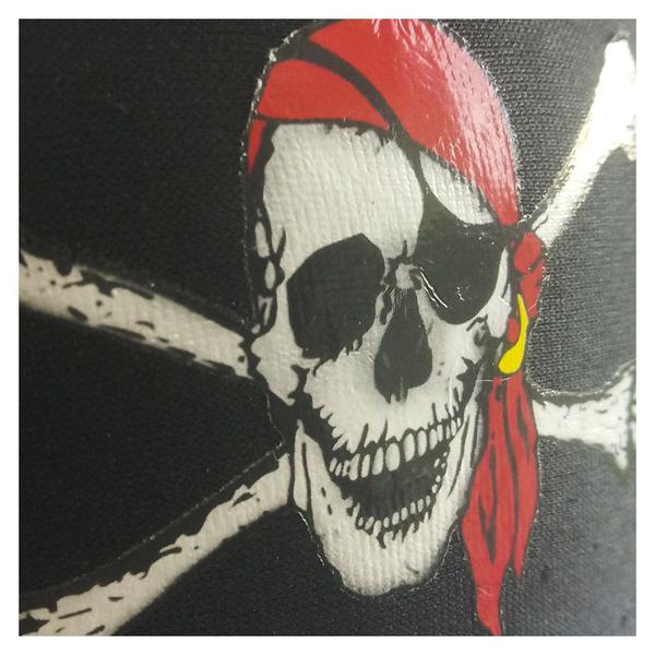 Imagem de Chapéu de Pirata Adulto Coquinho com Bandana Estampado