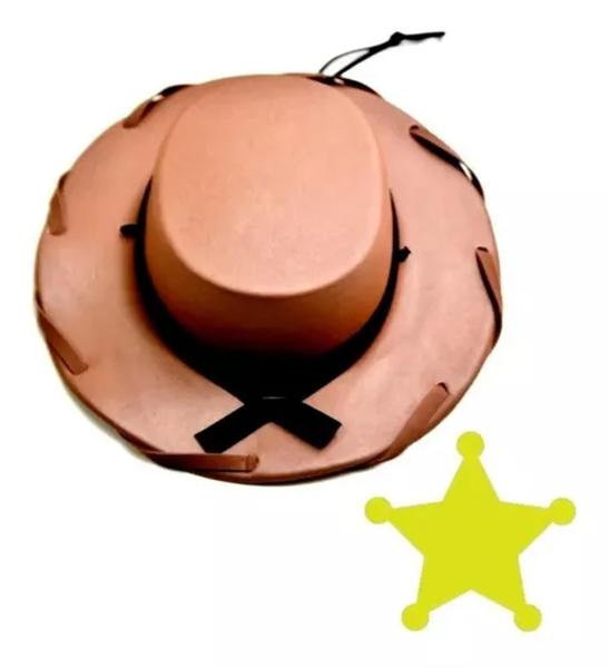 Imagem de Chapéu Woody Adulto Toy Ajustável Acessório Fantasia Woody