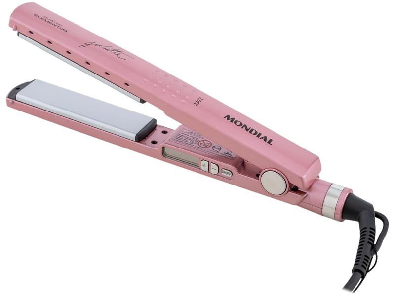 Chapinha/Prancha de Cabelo Mondial P-JU-01 - Cerâmica 230C Chapinha/Prancha de Cabelo Mondial P-JU-01 - Cerâmica 230C