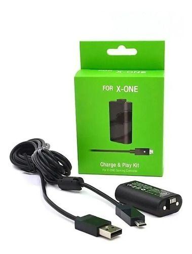 Imagem de Charge And Play Para Xbox One Bateria P/ Controle + Cabo Usb