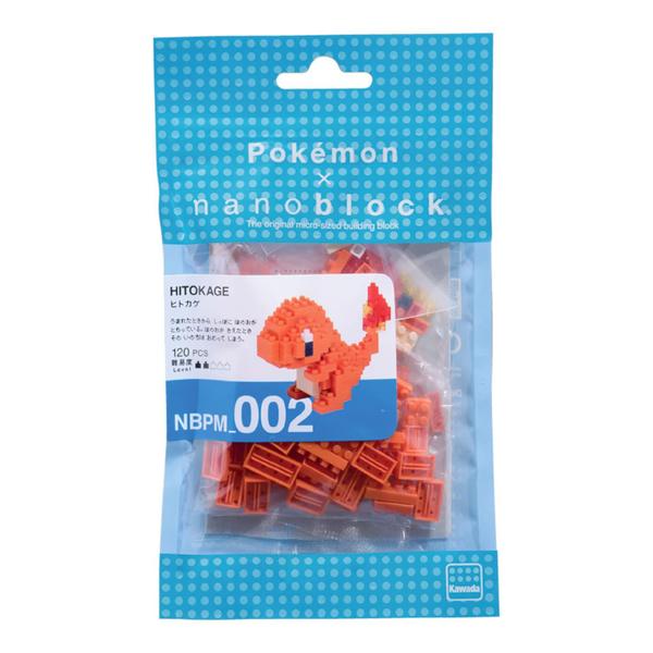 Imagem de Charmander 120pcs Pokemon Blocos Montar Brinquedo Educativo