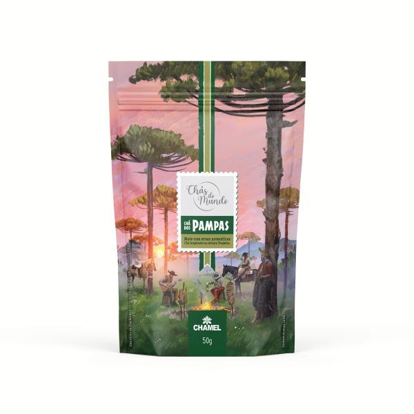 Imagem de Chás do Mundo Pouch - Pampas 50g - Chamel