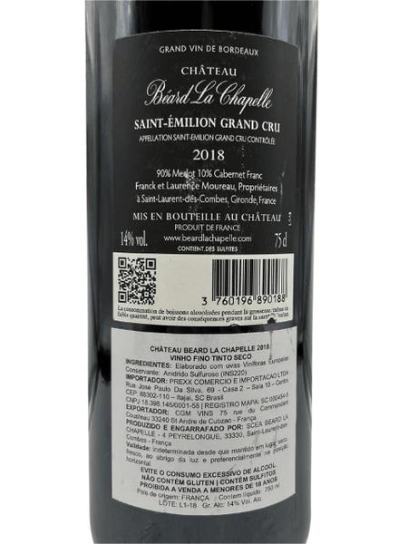 Imagem de Château Béard La Chapelle - (2018) - 750ml