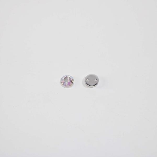 Imagem de Chaton primeira linha redondo  8mm-cristal furta cor -100pç