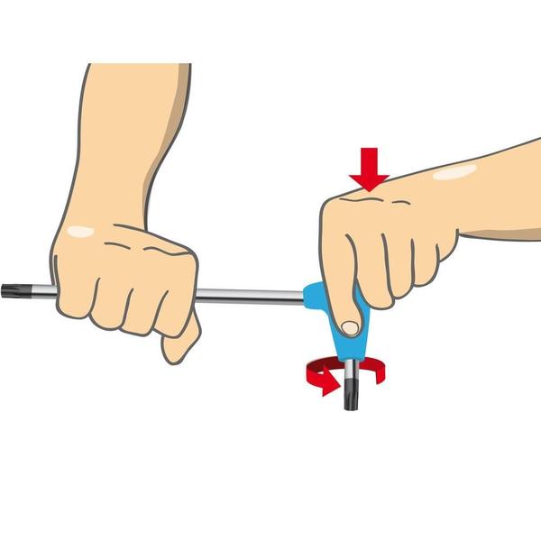 Imagem de Chave Allen Com Cabo T 5mm  Unior Bike Tools Ref. 607166