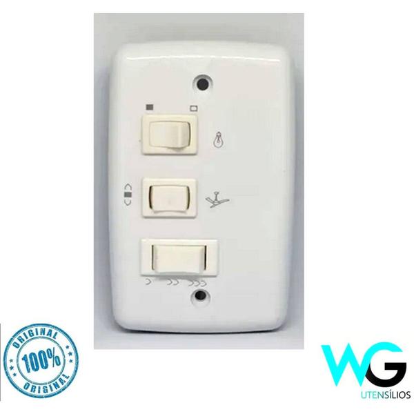 Chave Controle P/ Ventilador De Teto Spirit Capacitor 4+6uf - RIMA Imagem de Chave Controle P/ Ventilador De Teto Spirit Capacitor 4+6uf