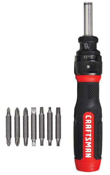 Chave de Fenda com Catraca CRAFTSMAN SpeedDrive - 2 Pontas Duplas