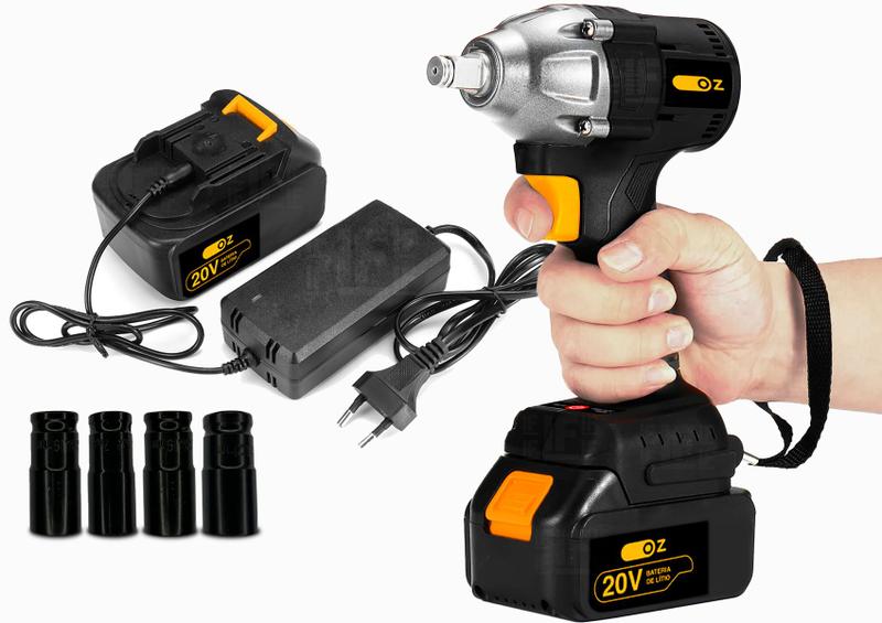 Imagem de Chave De Impacto 20v 1/2'' Bateria 2400rpm C/ 4 Soquetes