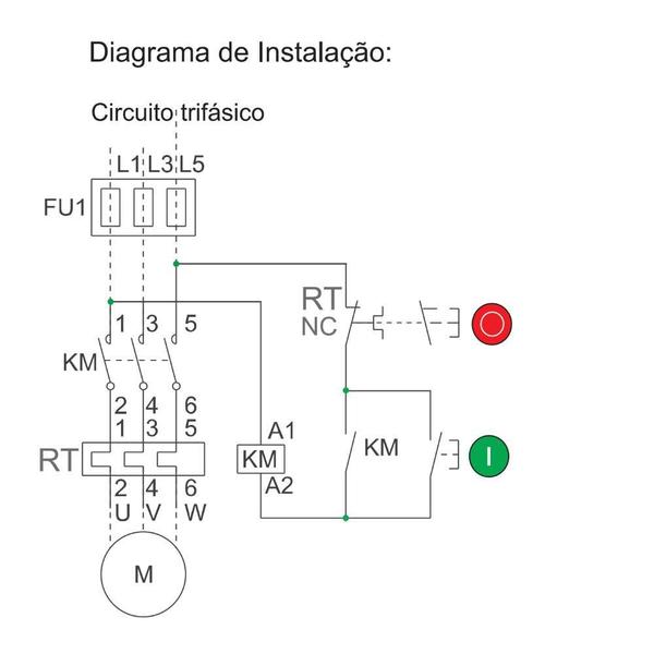 Imagem de Chave De Partida Magnética 9A 380V Ajuste 1.0-1.6A Decorlux