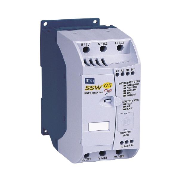 Imagem de Chave De Partida Soft-starter SSW05 WEG 30a 200v até 480v