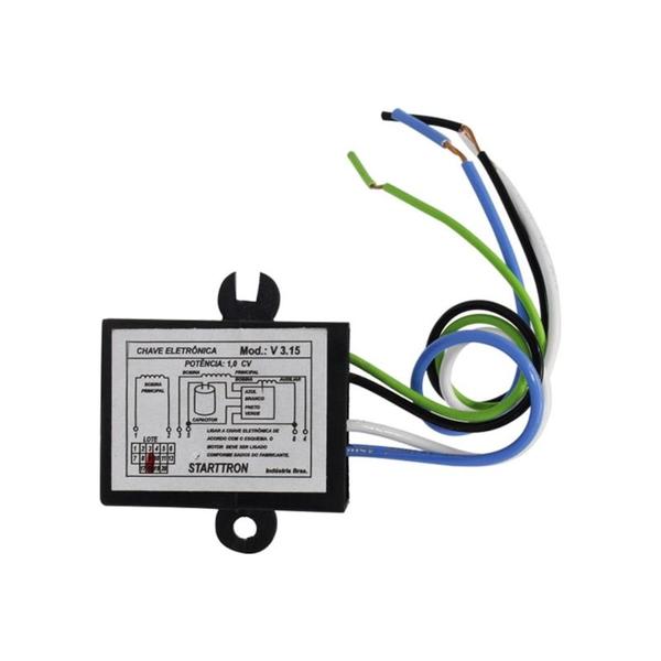 Imagem de Chave Eletrônica de Partida 1CV Modelo V3.15 Starttron