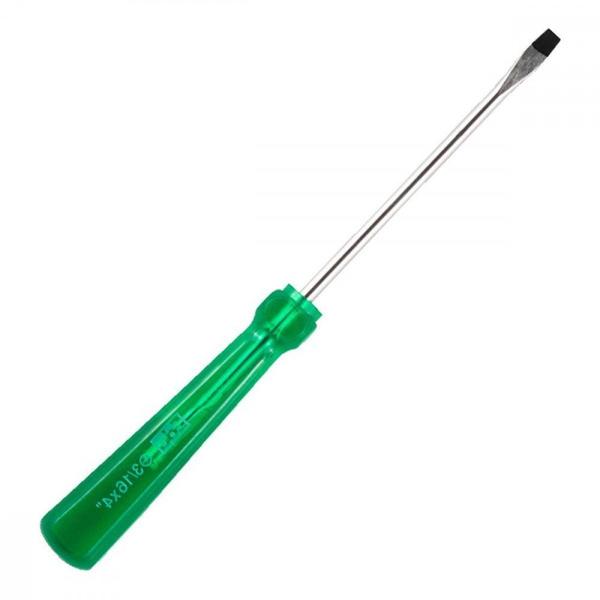 Imagem de Chave Fenda Eda Cromo Vanadio Verde Com Ima   3/16" X 4" - 9To - Kit C/12 Peca