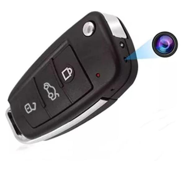 Chave filmadora full hd, registre com discrição - A.R Variedades MT Imagem de Chave filmadora full hd, registre com discrição