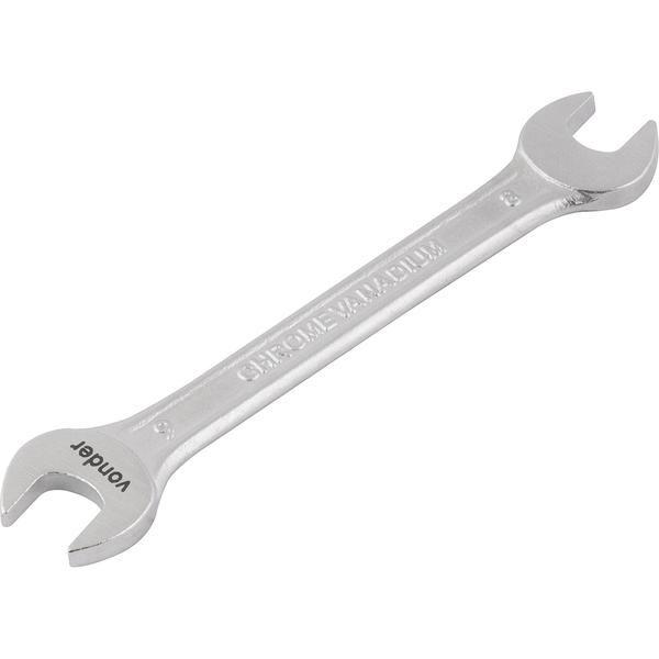 Chave fixa 08x09mm cromo vanádio fosco cartela - Vonder Imagem de Chave fixa 08x09mm cromo vanádio fosco cartela - Vonder