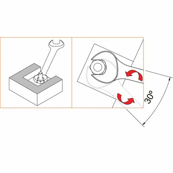 Imagem de Chave fixa 1.1/16X1.1/4" Tramontina PRO