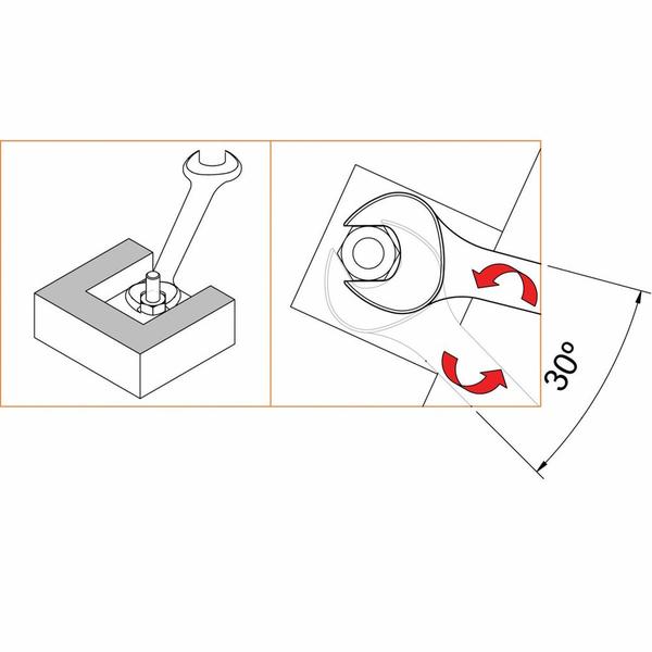 Imagem de Chave Fixa com 12x13mm - 44610104 - TRAMONTINA