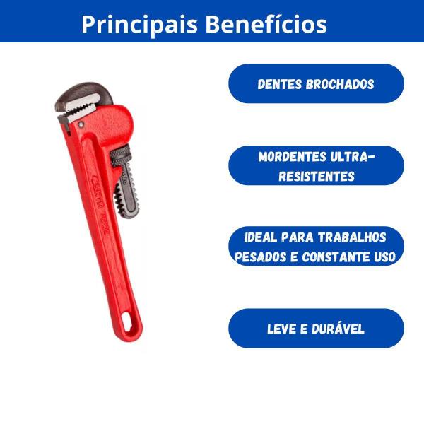 Imagem de Chave heavy duty sata 10 (vermelho)