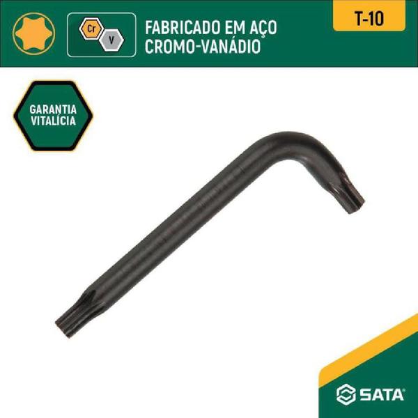 Imagem de Chave Hexagonal Longa 1/4" SATA - ST84604L - SATA