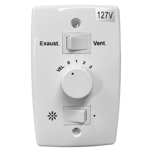 Imagem de Chave Interruptor Ventilador Teto Britânia Bvt01B 127V