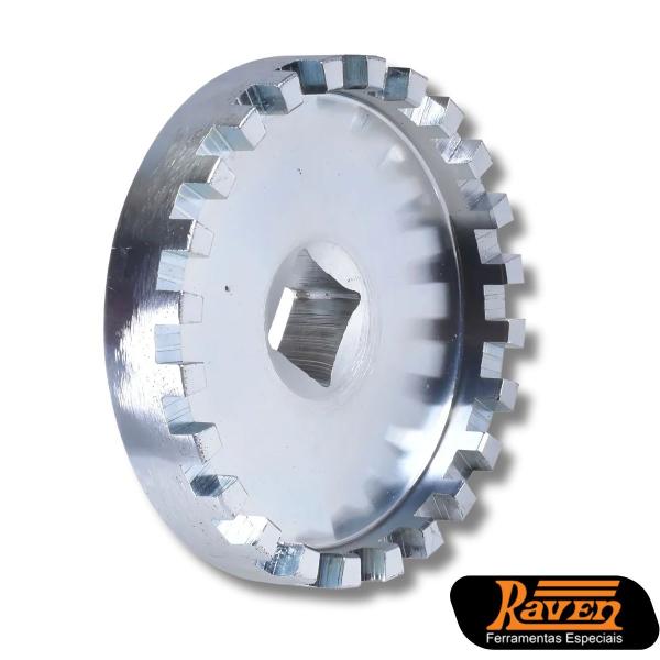 Chave Porca Diferencial 24 Dentes 3/4 X 97mm - Raven 132002