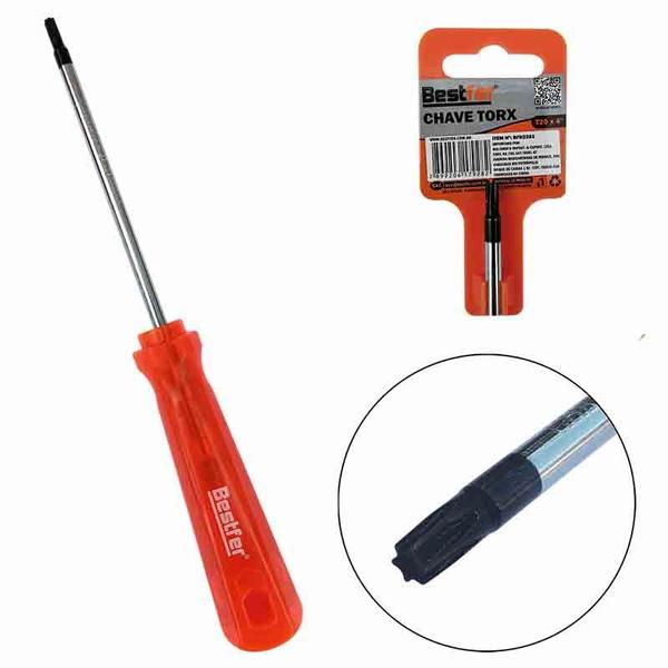 Imagem de Chave torx t20x4" sem guia - bestfer