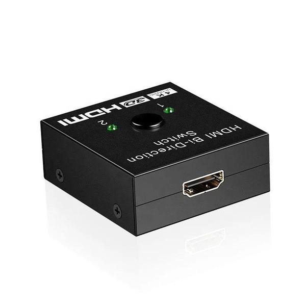 Imagem de Chaveador Compativel Hdmi 2x1 E 1x2 Bi-Direcional 4k