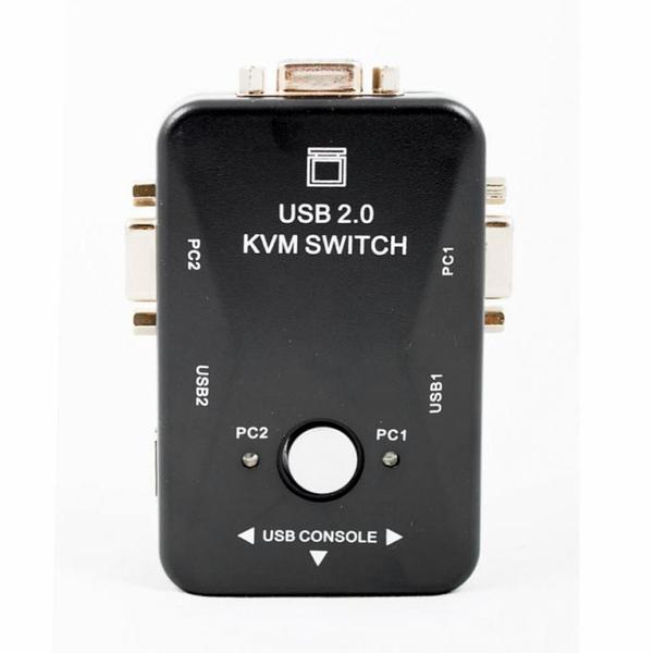 Imagem de Chaveador Kvm Hub21 - 2 Computadores Em 1 - Usb