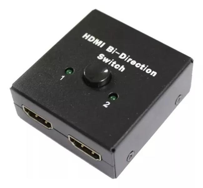 Imagem de Chaveador Switch Seletor Hdmi 2x1 Divisor Splitter Hdmi 1x2